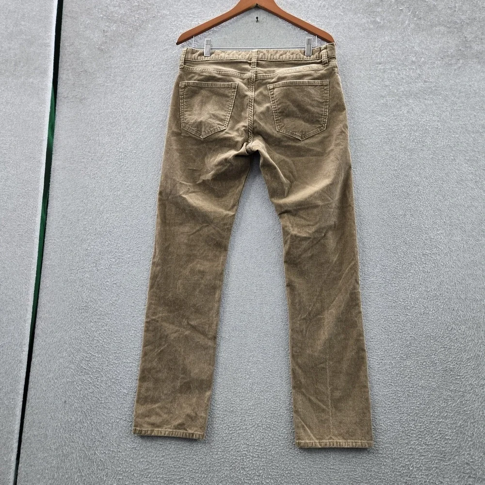 Banana Republic Men Pants 32X32‎ Khaki Corduroy Slim Fit 30